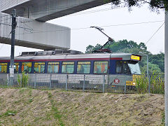 
New Territories light rail '1025', Hong Kong, December 2012