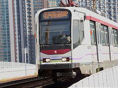 New Territories light rail '1051', Hong Kong, November 2022