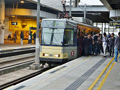 
New Territories light rail '1097', Hong Kong, December 2012