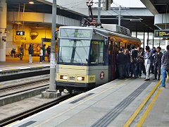 New Territories light rail '1097', Hong Kong, December 2012