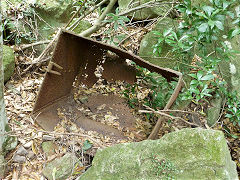 Katoomba ropeway bucket, Blue Mountains, December 2012