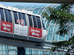 
Monorail system, car No 5, Sydney, December 2012