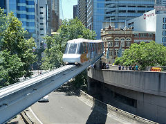 
Monorail system, car No 6, Sydney, December 2012