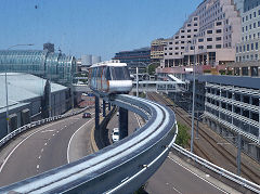 
Monorail system, car No 6, Sydney, December 2012