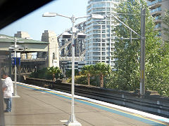 
North Sydney Station, Sydney, December 2012