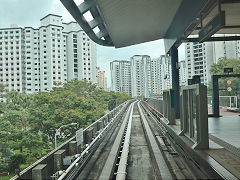 
Sengkang LRT system. Singapore, March 2023