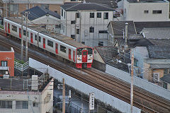 An '815' unit, Beppu, Kyushu, September 2017