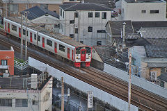 
An '815' unit, Beppu, Kyushu, September 2017