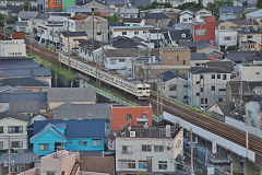 
A '415' unit, Beppu, Kyushu, September 2017