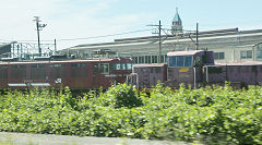 
'ED 76 1023' and 'DE 10 1558' near Mojiko, October 2017