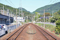 Along the line on the Hisatsu Orange Railway, September 2017