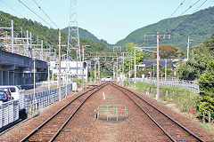 
Along the line on the Hisatsu Orange Railway, September 2017