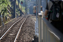 
Along the line on the Hisatsu Orange Railway, September 2017