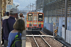 
The Hisatsu Orange Railway unit '107', September 2017