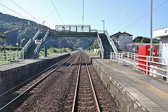 
Along the line on the Hisatsu Orange Railway, September 2017