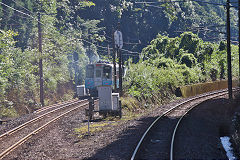 
Along the line on the Hisatsu Orange Railway, September 2017