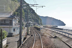 
Along the line on the Hisatsu Orange Railway, September 2017