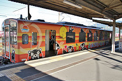 
The Hisatsu Orange Railway unit '107', September 2017