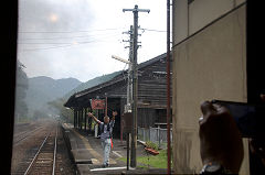 
Along the line with the SL Hitoyoshi, October 2017