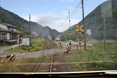 Along the line with the SL Hitoyoshi, October 2017