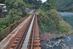 Along the line with the SL Hitoyoshi, October 2017