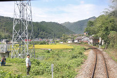 
Along the line with the SL Hitoyoshi, October 2017