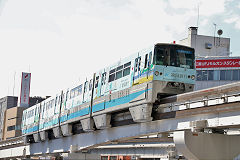 
The monorail at Kokura, Kitakyushu, September 2017