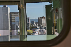 
Along the monorail to Kikugaoka, Kitakyushu, October 2017