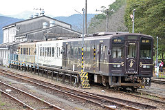 Kumagawa Railway unit 'KT501 Winter', October 2017