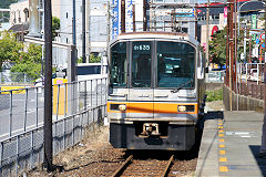 Kumamoto Electric Railway unit '01-35', October 2017