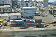 
Track machine at Kumamoto, September 2017 