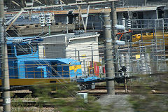 
Service loco at Kumamoto, September 2017 