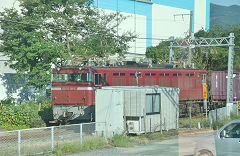 
'ED 76 1018' at Yatsushiro, Kumamoto, September 2017 