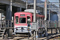 Tram '1097' at Kumamoto, October 2017