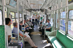 
Tram '5014' at Kumamoto, October 2017