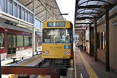 Tram '8501' at Kumamoto, October 2017