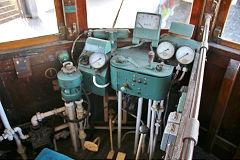 
'07 41' control desk of 1937 at Kyushu Museum, October 2017