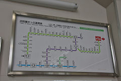 
Matsuura Railway fare table, October 2017