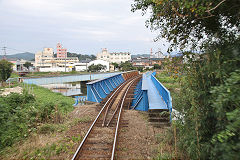 
Between Imari and Arita, Matsuura Railway, October 2017