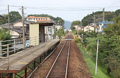 
Between Imari and Arita, Matsuura Railway, October 2017