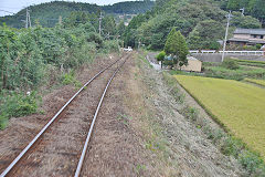 
Between Imari and Arita, Matsuura Railway, October 2017