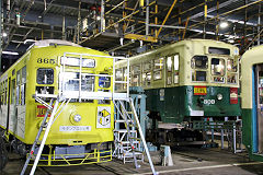 
Nagasaki trams '365' and '309', October 2017