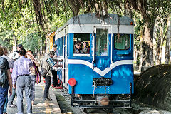 
'538 Victory' railcar built by Hitachi in 1949,rebuilt by TSC in 1954 at Wu shu lin, February 2020
